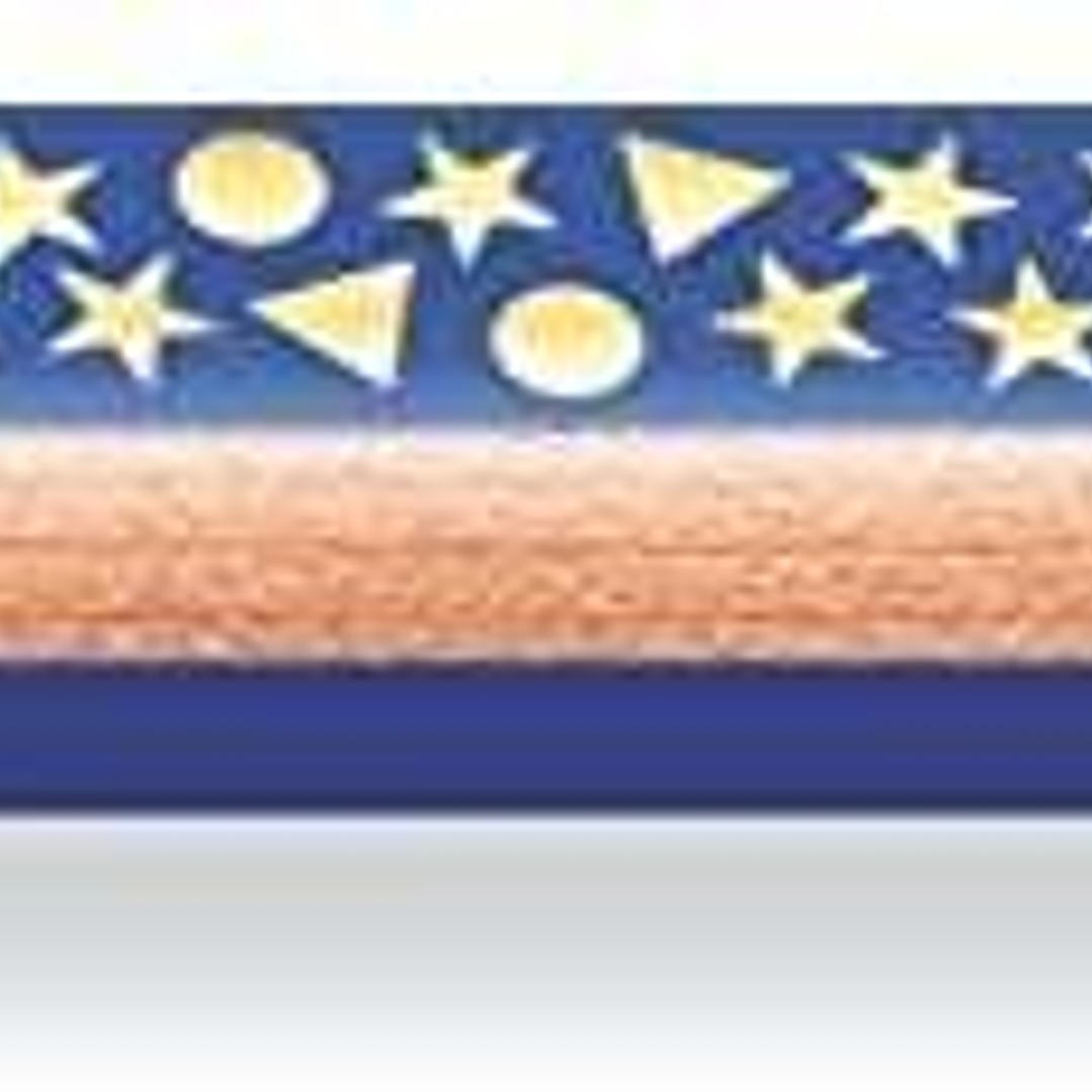 Staedtler Jumbo Noris 128 Lapiz Triangular de Color - Mina de 4mm - Resistencia a la Rotura - Diseño Ergonomico - Color Azul 1