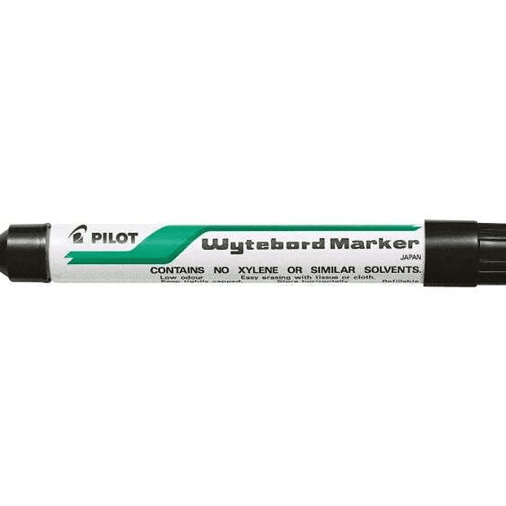 Pilot Rotulador para Pizarra Blanca - Punta Redonda de 4mm - Trazo de 1.8mm - Borrable en Seco - Color Negro 1