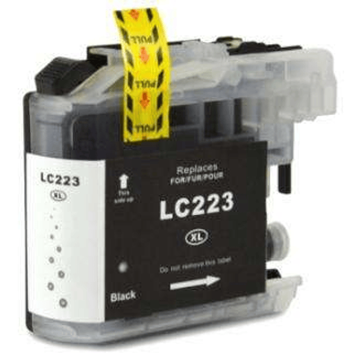 Brother LC223/LC221 Negro Cartucho de Tinta Generico - Reemplaza LC223BK/LC221BK 1