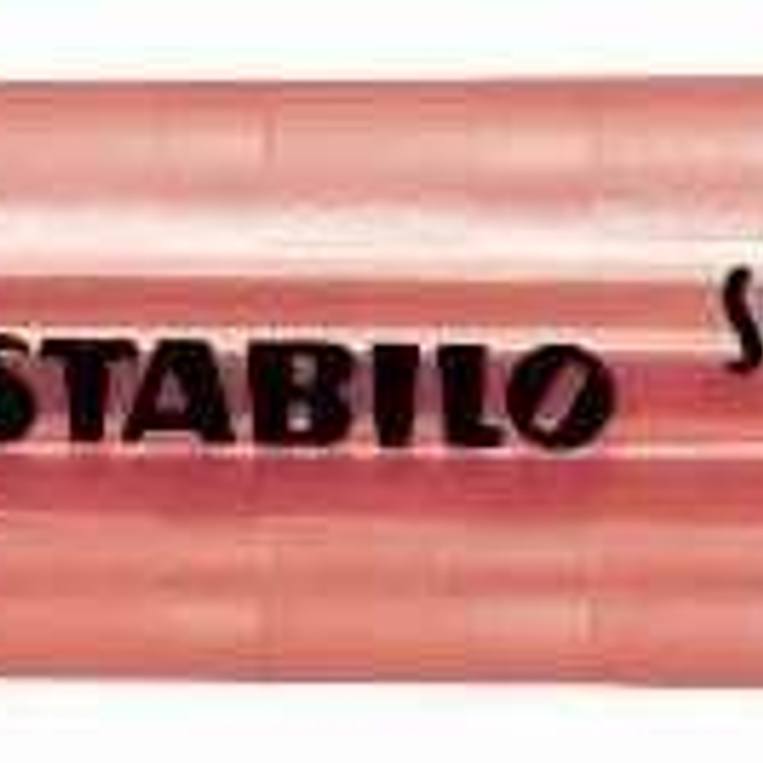 Stabilo Swing Cool Marcador Fluorescente - Cuerpo Plano - Punta Biselada - Trazo entre 1 y 4mm - Tinta con Base de Agua - Antisecado - Color Rojo 1