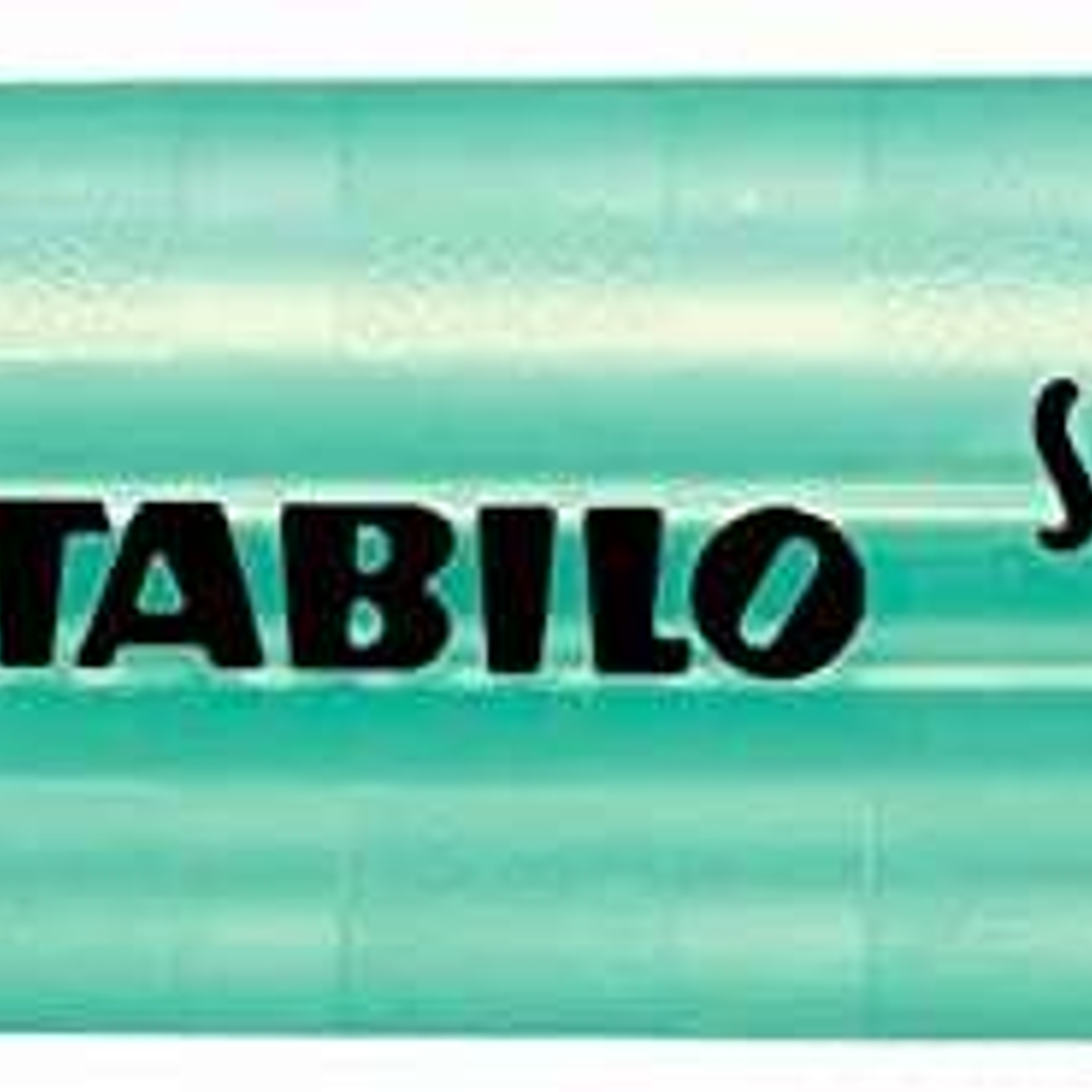 Stabilo Swing Cool Marcador Fluorescente - Cuerpo Plano - Punta Biselada - Trazo entre 1 y 4mm - Tinta con Base de Agua - Antisecado - Color Turquesa 1