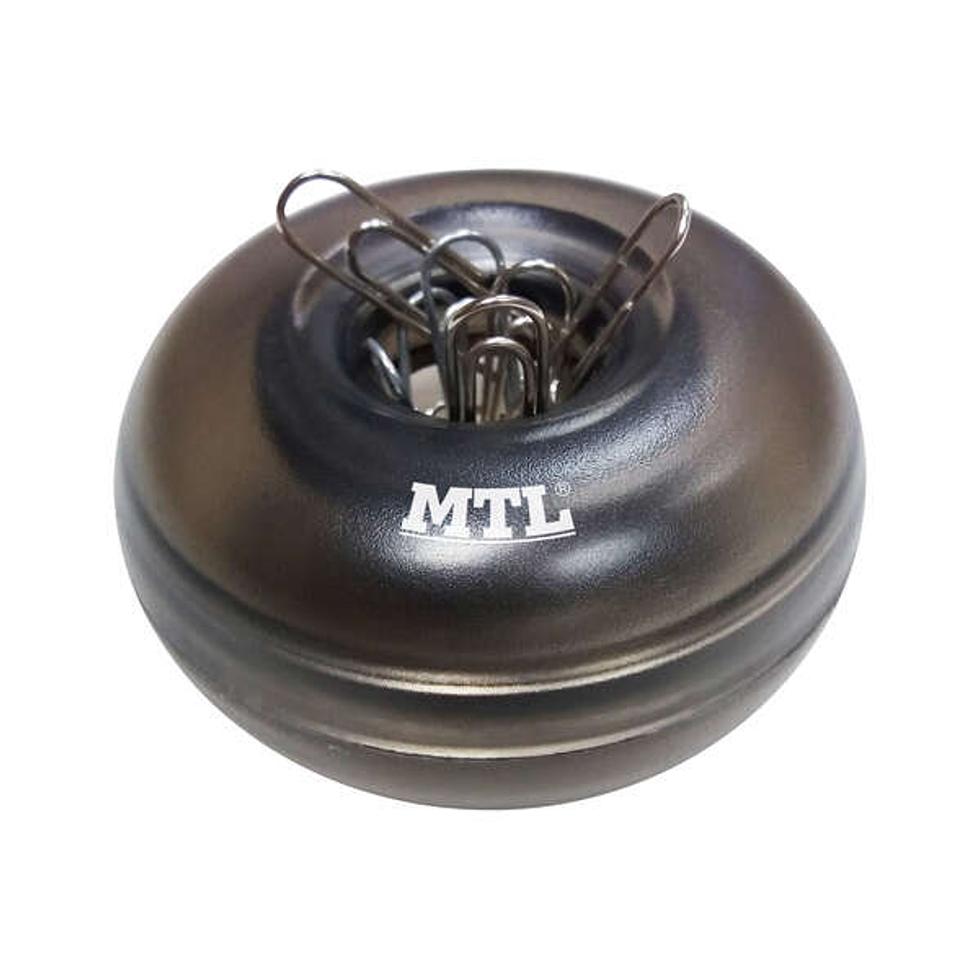 Dohe Portaclip Imantado en Plastico Traslucido - Incluye 20 Clips de 28mm - Practico y Funcional - Organiza Tus Documentos con Facilidad 1