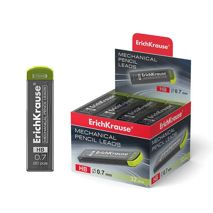 Erichkrause Megapolis Concept Pack de 20 Minas HB 07mm - Color Negro 1