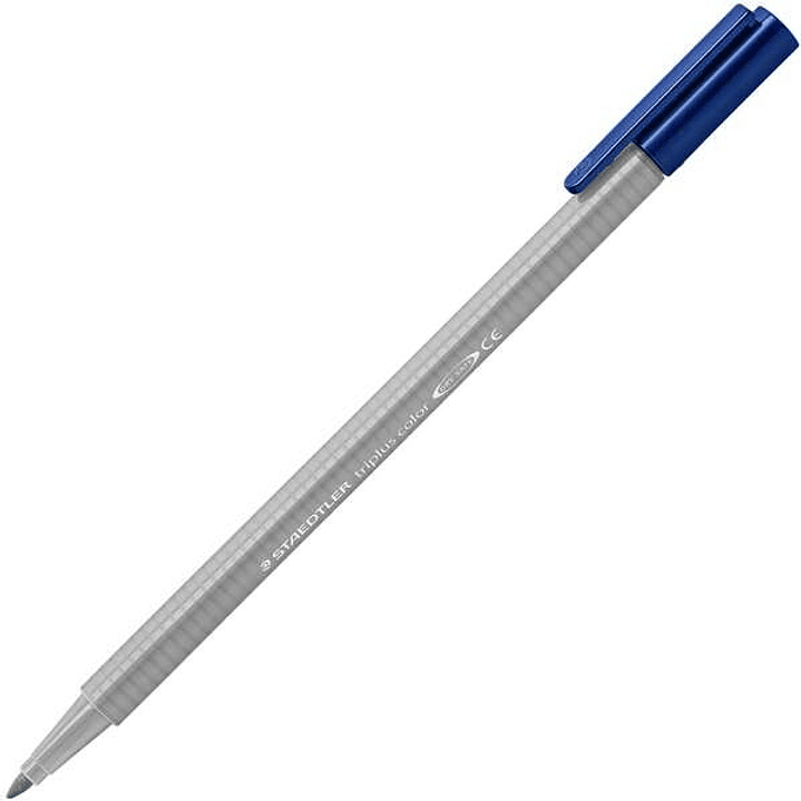 Staedtler Triplus Color 323 Rotulador de Punta Fina - Trazo 1mm Aprox - Tinta Base de Agua - Color Gris Claro 1