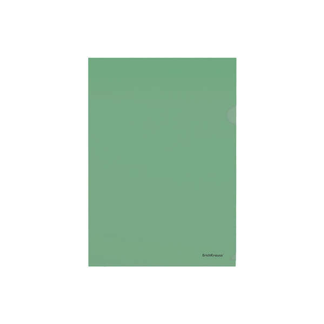 Erichkrause Fizzy Classic Dossier Uñero A4 Semitransparente - Acabado Piel de Naranja - Color Verde 1