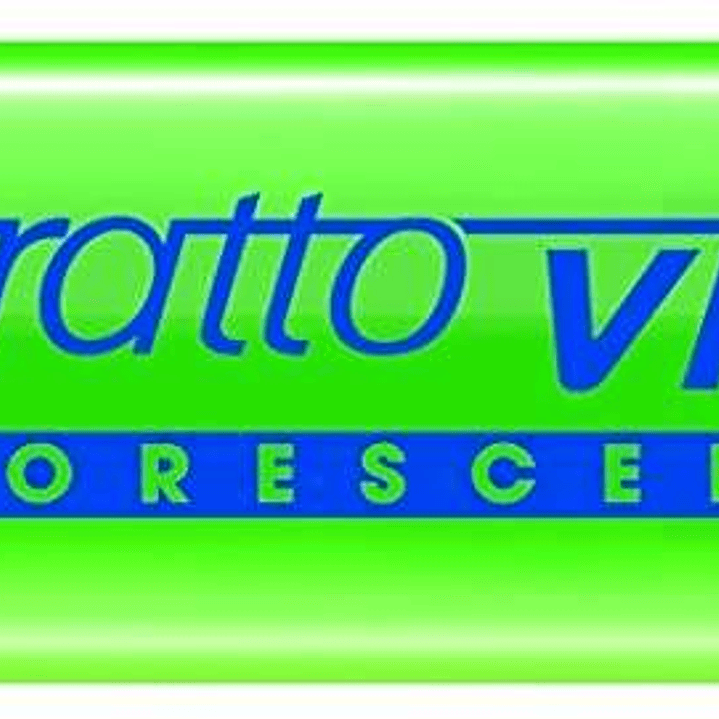 Tratto Video Marcador Fluorescente - Punta Biselada - Tinta Base de Agua - Secado Rapido - Color Verde Fluorescente 1