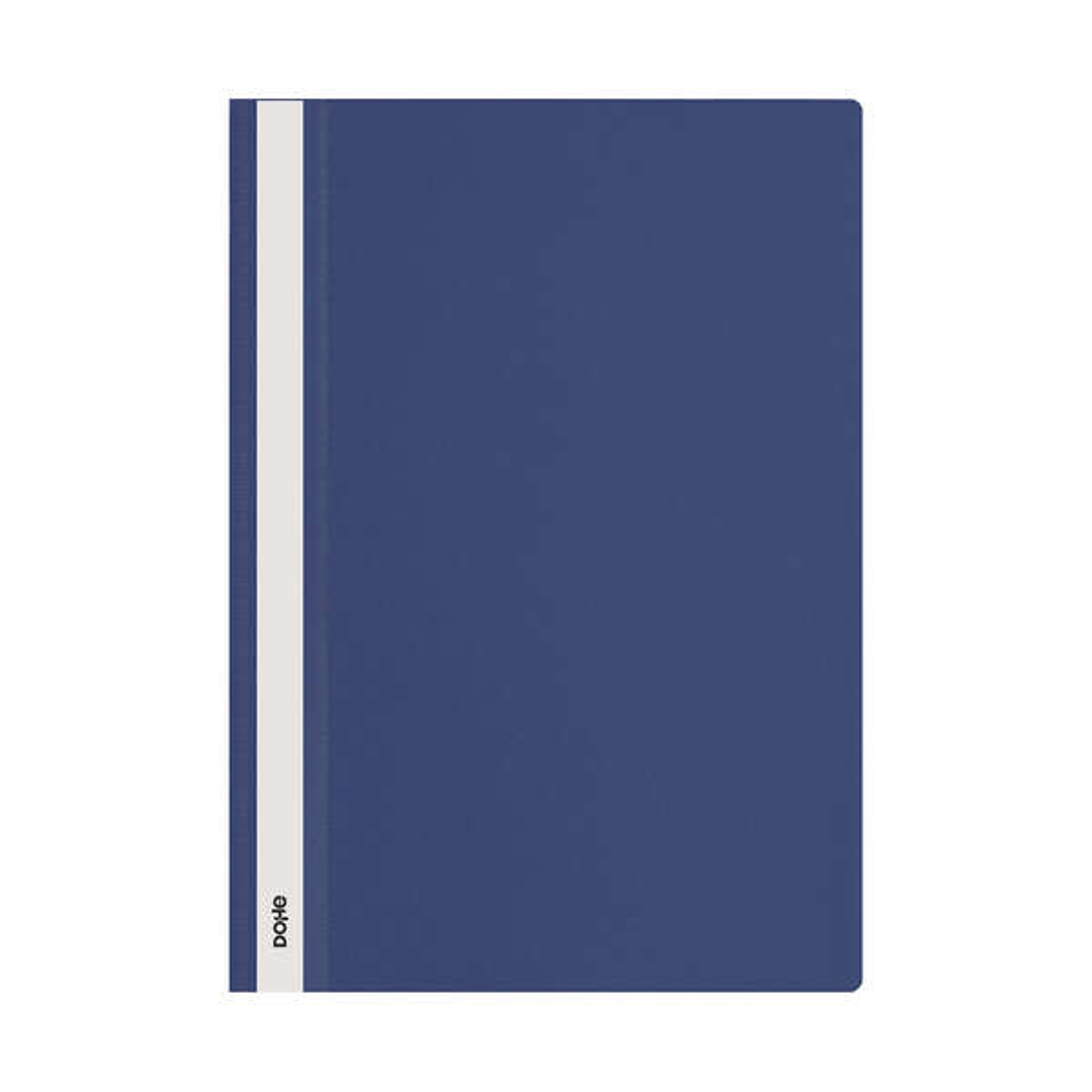 Dohe Dosier con Fastener - Tamaño A4 - Cubierta Transparente y Trasera Opaca - Fabricado en Polipropileno 1