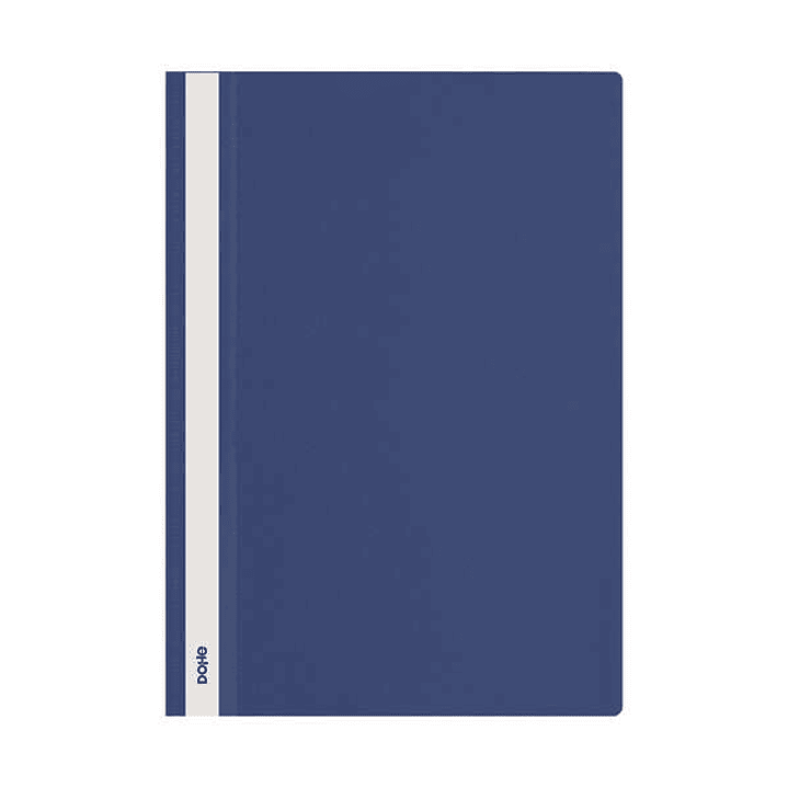 Dohe Dosier con Fastener - Tamaño A4 - Cubierta Transparente y Trasera Opaca - Fabricado en Polipropileno 1