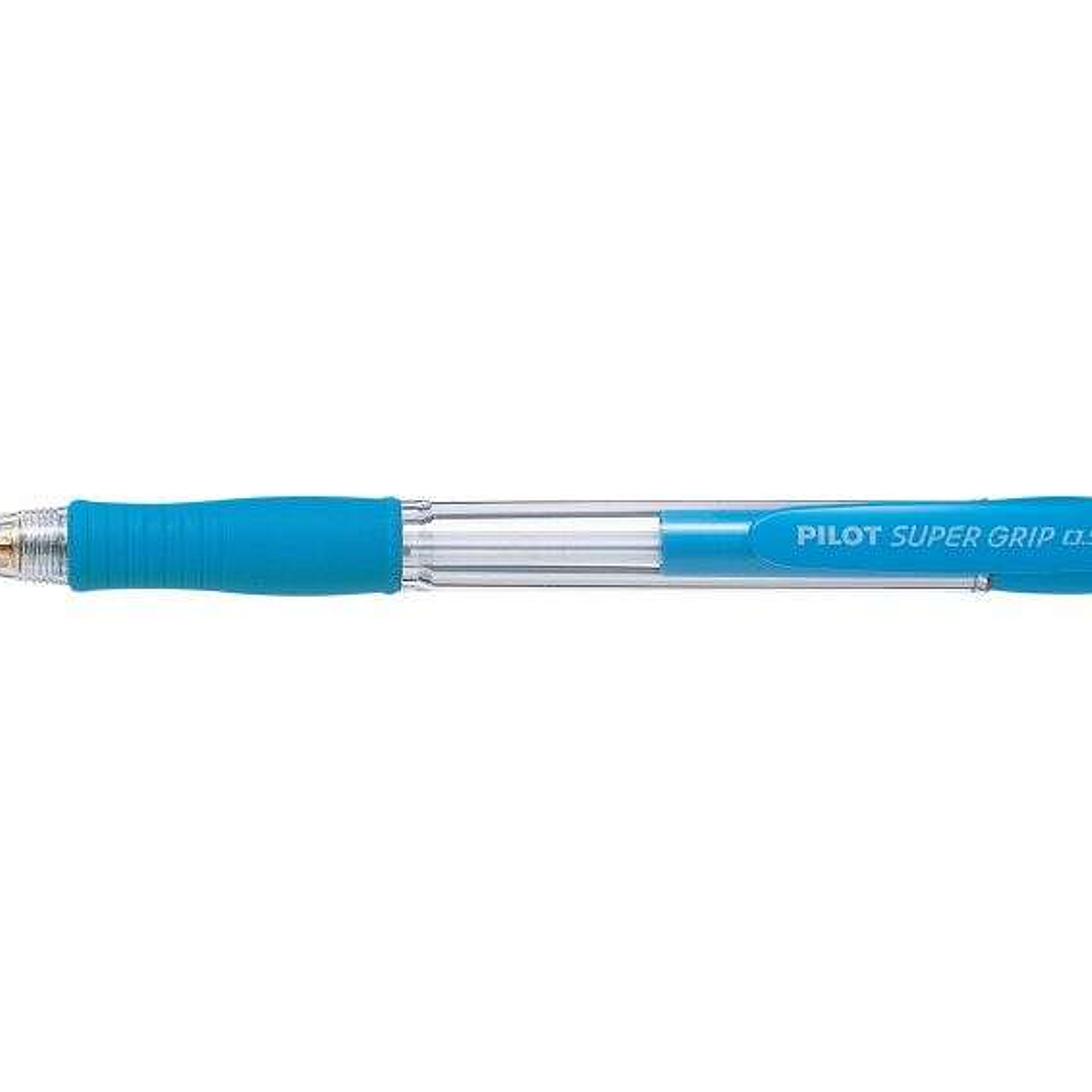 Pilot Portaminas SuperGrip H185 - Trazo 0.5mm - Mina HB - Cuerpo Azul Claro 1