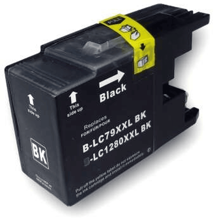 Brother LC1280XL Negro Cartucho de Tinta Generico - Reemplaza LC1280XLBK 1