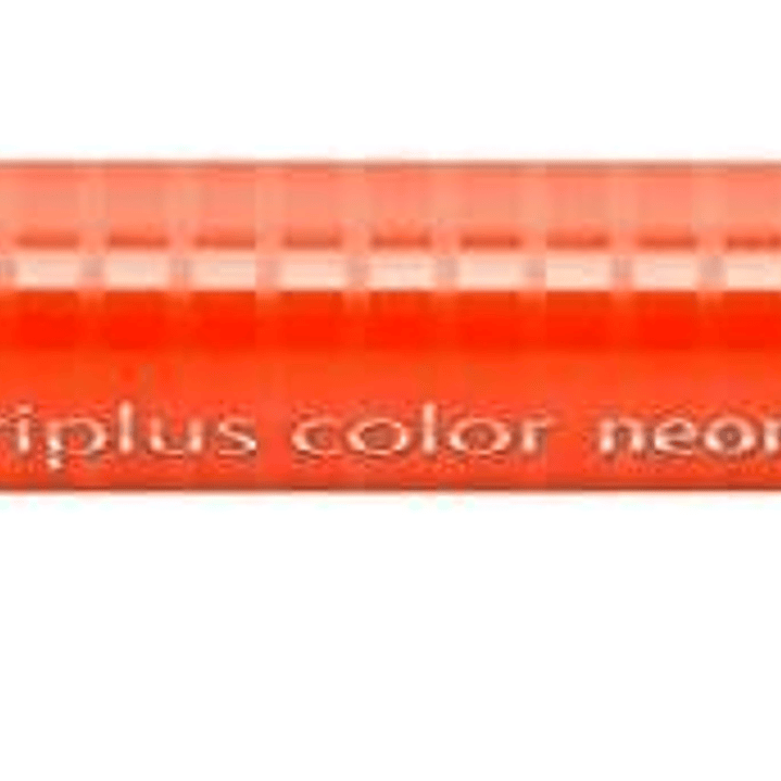 Staedtler Triplus Color 323 Rotulador de Punta Fina - Trazo 1mm Aprox - Tinta Base de Agua - Color Rojo Neon 1