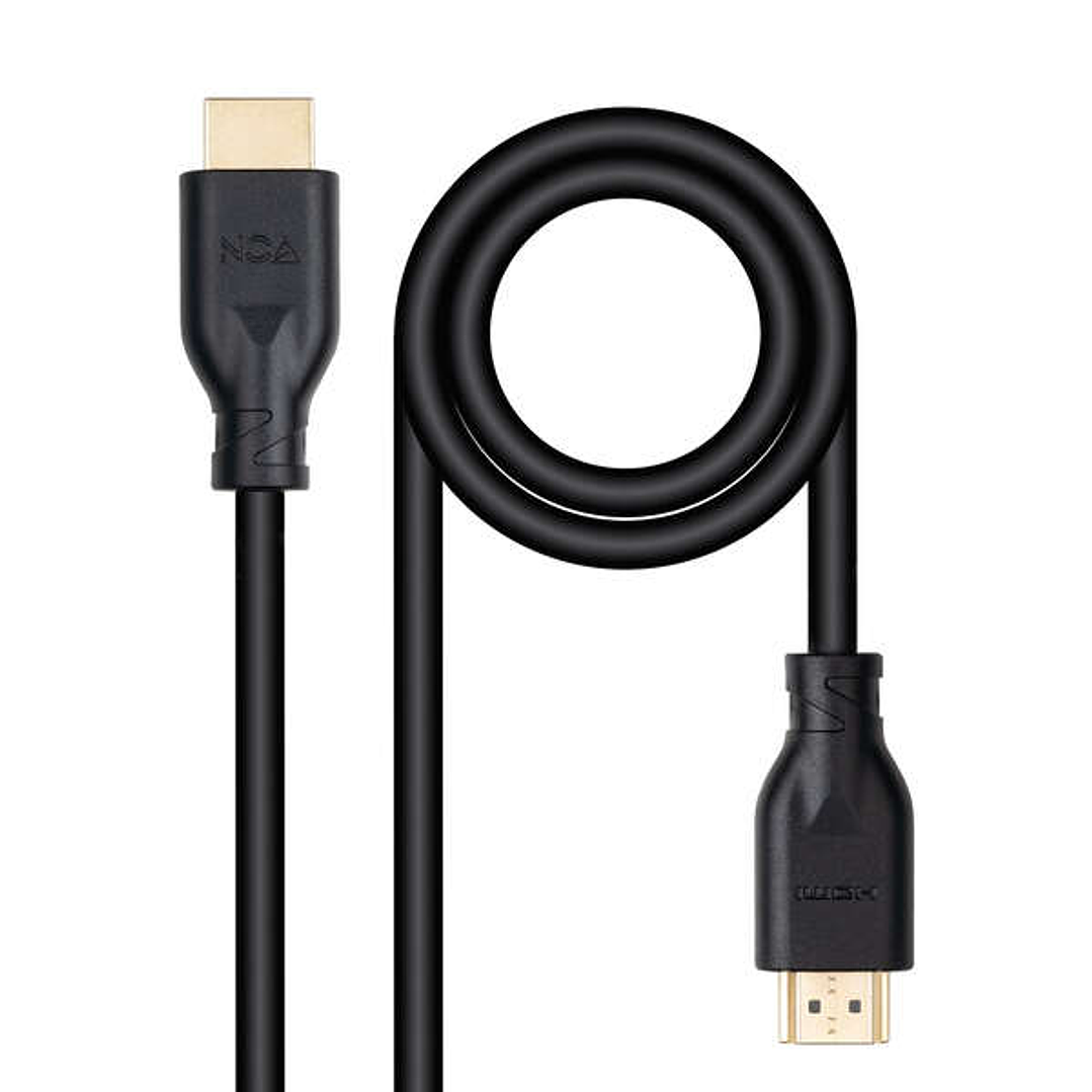 Nanocable Cable HDMI V2.0 4K@60Hz 18Gbps CCS 1m - Color Negro 1