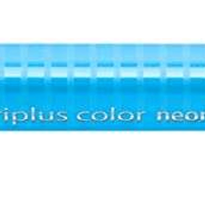 Staedtler Triplus Color 323 Rotulador de Punta Fina - Trazo 1mm Aprox - Tinta Base de Agua - Color Azul Neon 1