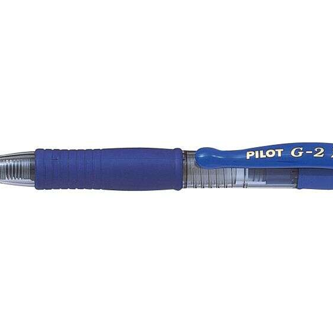 Pilot Boligrafo de Gel G2 Pixie XS Retractil - Punta de Bola Redonda 0.7mm - Trazo 0.32mm - Grip Ergonomico - Color Azul 1