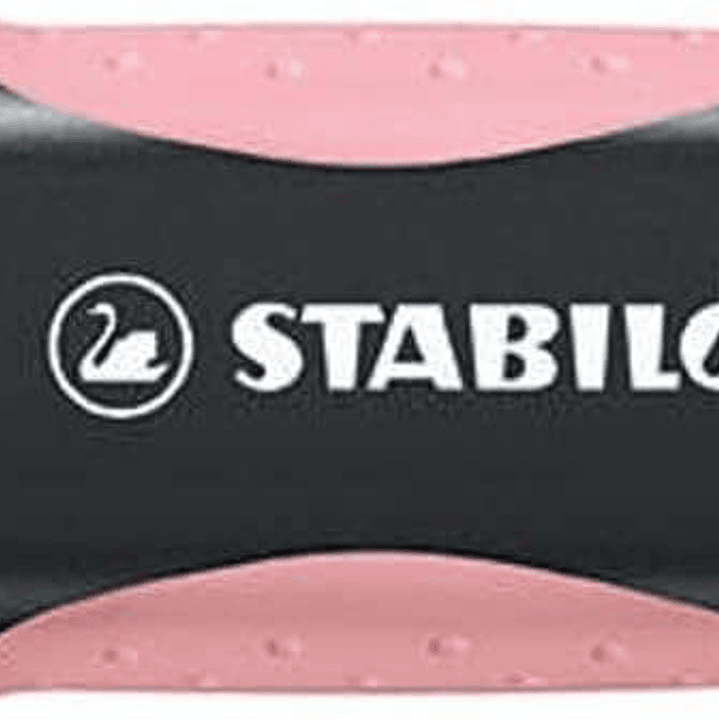 Stabilo Green Boss Pastel Marcador Fluorescente - Fabricado con un 83% de Plastico Reciclado - Trazo entre 2 y 5mm - Recargable - Color Rubor Rosa 1