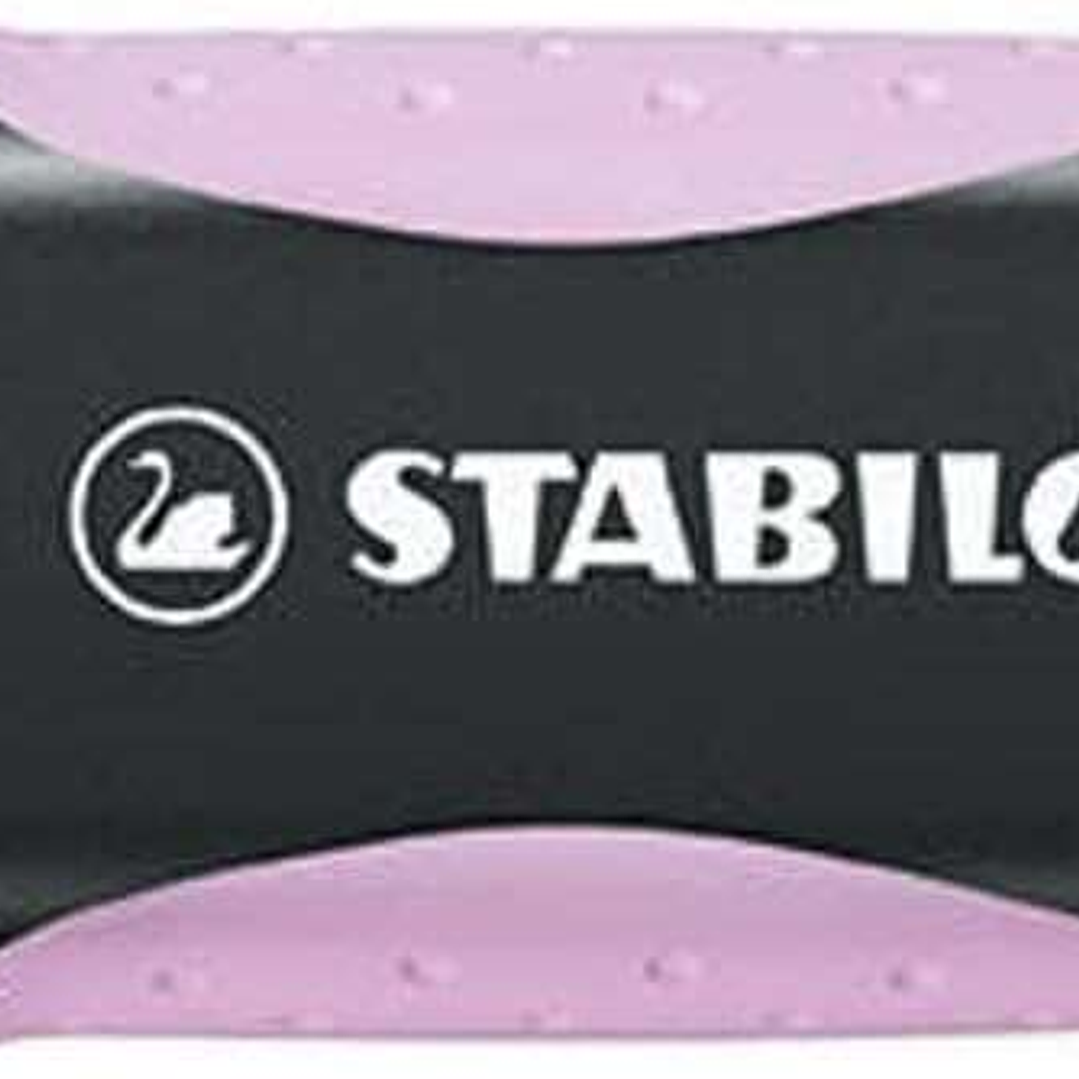 Stabilo Green Boss Pastel Marcador Fluorescente - Fabricado con un 83% de Plastico Reciclado - Trazo entre 2 y 5mm - Recargable - Color Brisa Violeta 1