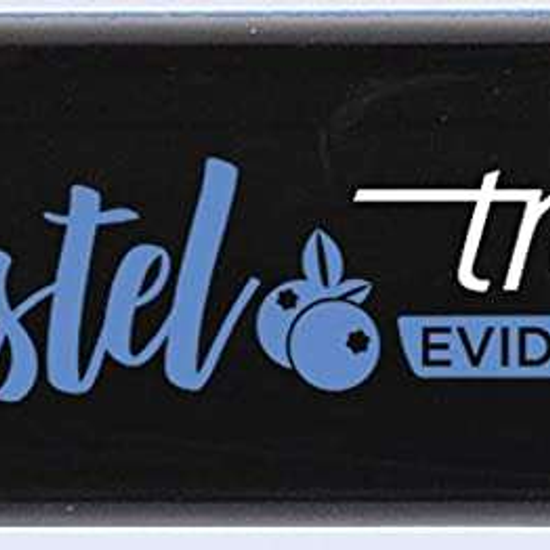 Tratto Video Pastel Marcador Fluorescente - Punta Biselada - Tinta al Agua - Secado Rapido - Color Azul Arandano 1