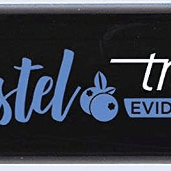 Tratto Video Pastel Marcador Fluorescente - Punta Biselada - Tinta al Agua - Secado Rapido - Color Azul Arandano 1