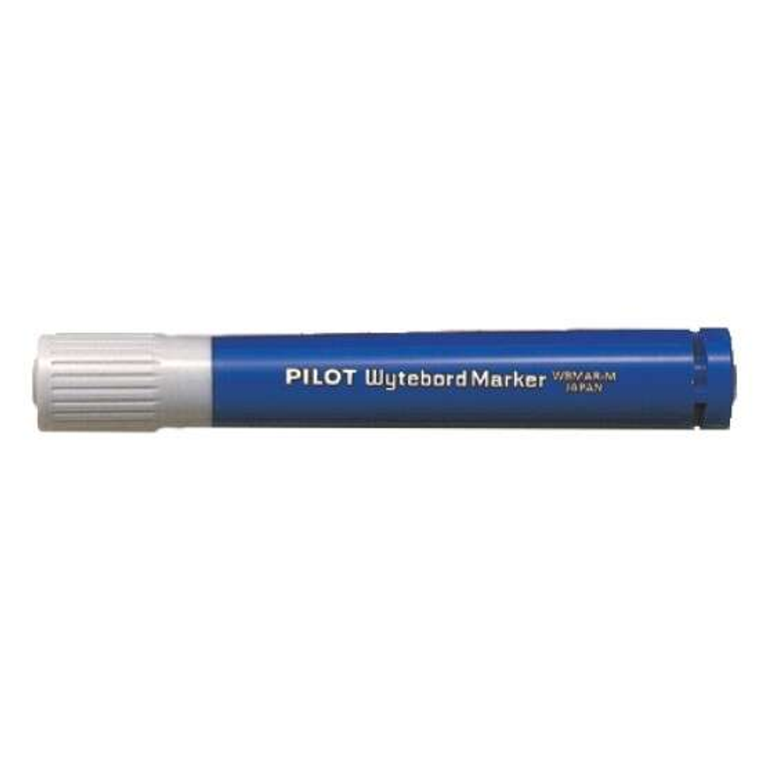 Pilot Rotulador para Pizarra Blanca - Punta Redonda de 4mm - Trazo de 1.8mm - Recargable - Tinta con Base de Alcohol - Borrable en Seco - Color Azul 1