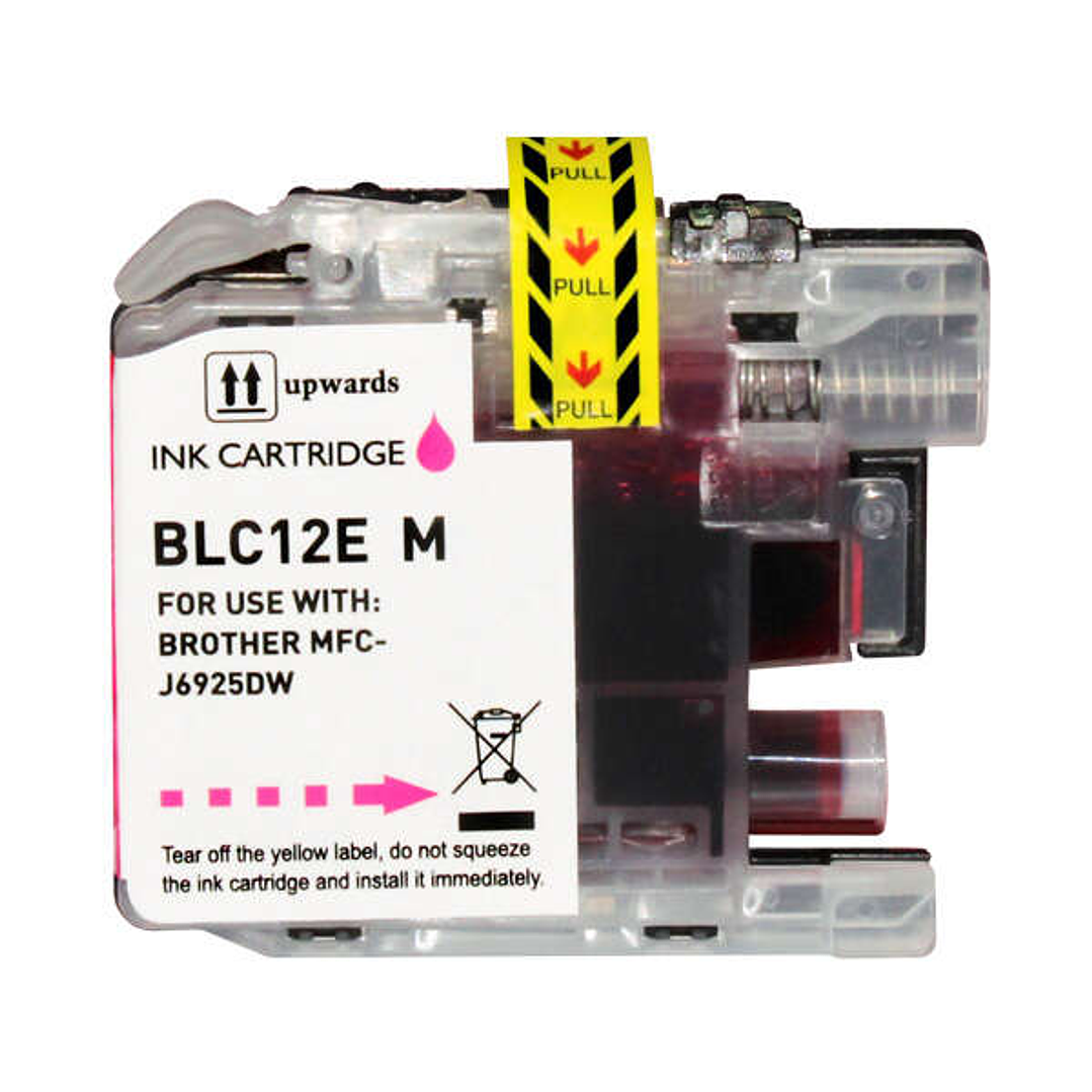 Brother LC12E Magenta Cartucho de Tinta Generico - Reemplaza LC12EM 1