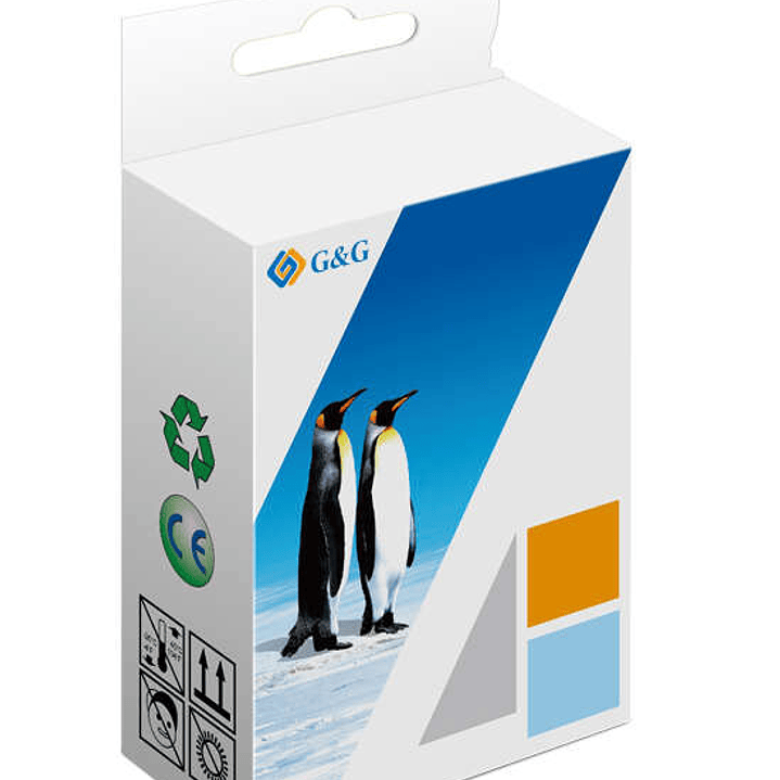 G&G Epson T0324 Amarillo Cartucho de Tinta Pigmentada Generico - Reemplaza C13T03244010 1