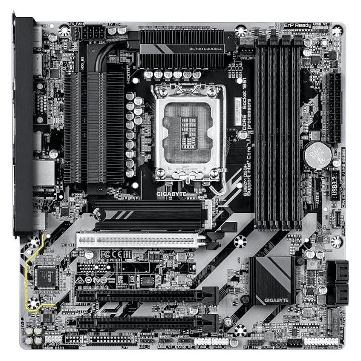 Gigabyte Placa Base B860M DS3H DDR5  mATX LGA1851 2