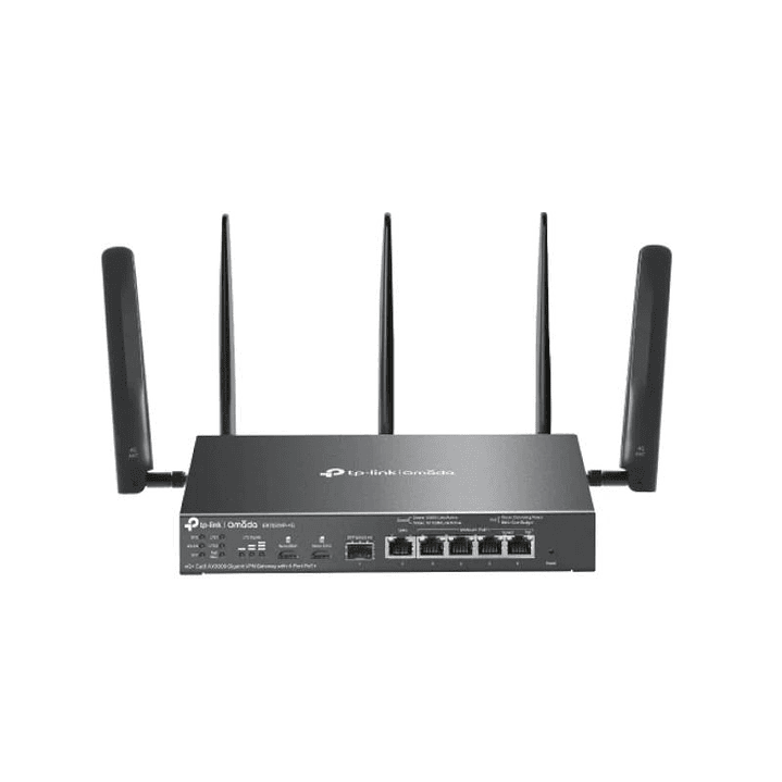 TP-Link ER706WP-4G Router 4G+ AX3000 VPN 4xPoE+ 1