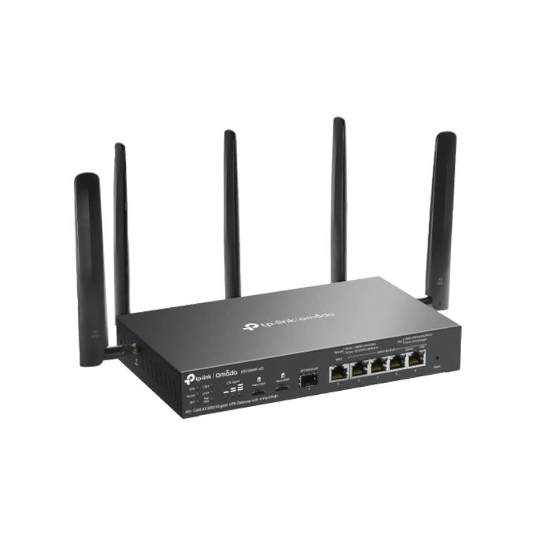 TP-Link ER706WP-4G Router 4G+ AX3000 VPN 4xPoE+ 2