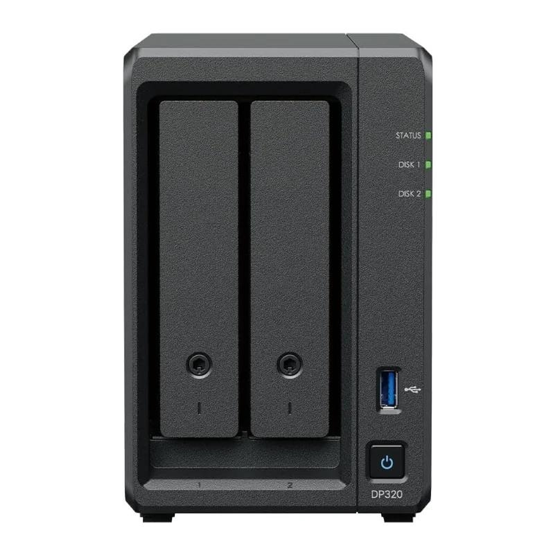 Synology DP320 NAS 2xGbE  i/2xHDD 8TB 2-Bay 1