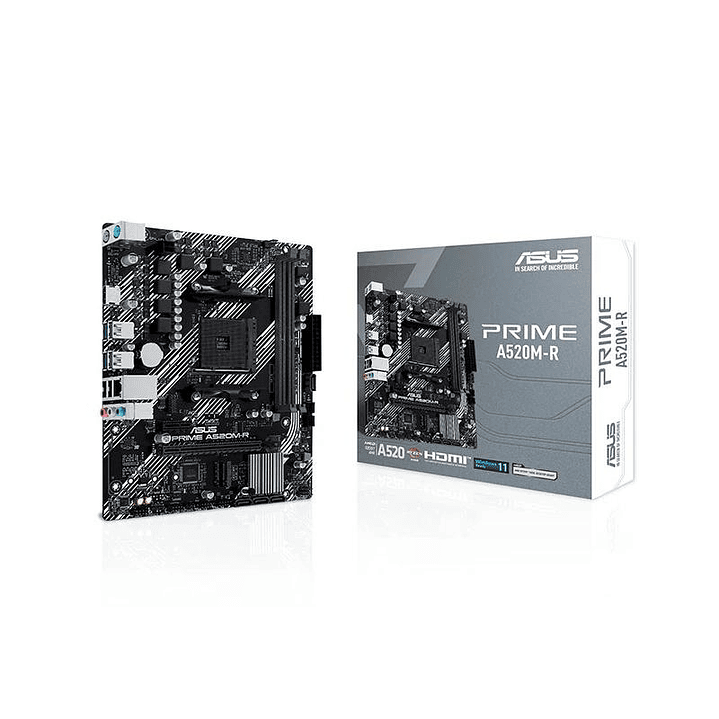 Asus Placa Base PRIME A520M-R mATX AM4 2