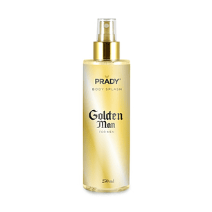 Prady Body Splash Golden Man - Frasco de 250 ml - Spray Pulverizador
