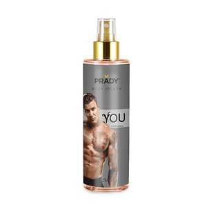Prady Body Splash You - Frasco de 250 ml - Spray Pulverizador