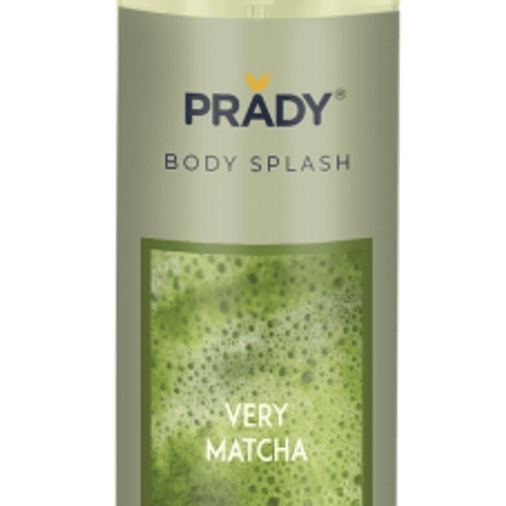 Prady Body Splash Very Matcha - Frasco de 250 ml - Spray Pulverizador 1