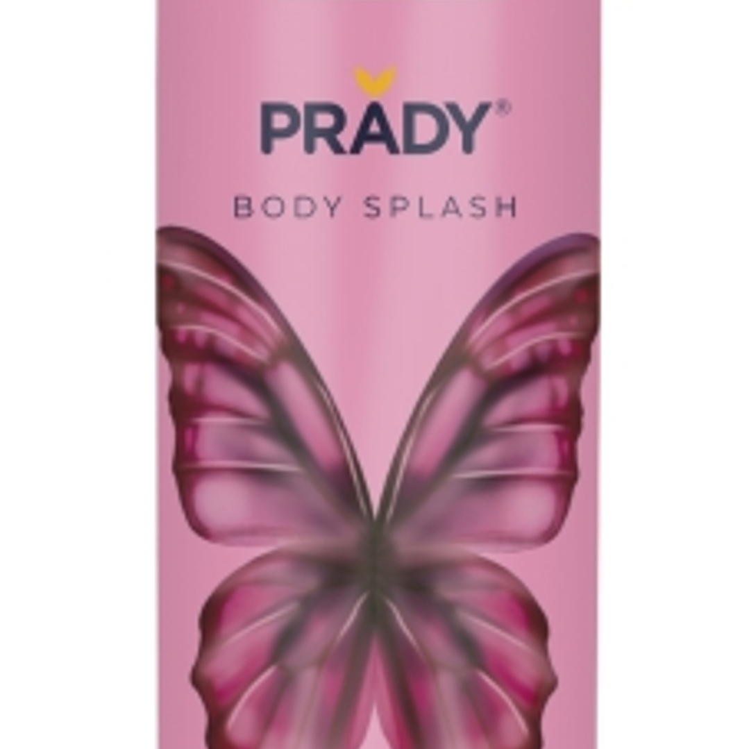 Prady Body Splash Pink Butterfly - Frasco de 250 ml - Spray Pulverizador 1