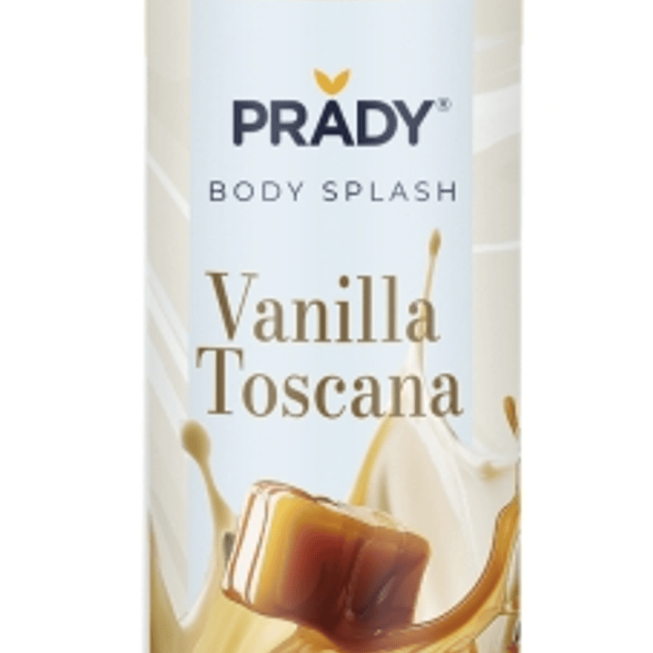 Prady Body Splash Vanilla Toscana - Frasco de 250 ml - Spray Pulverizador 1