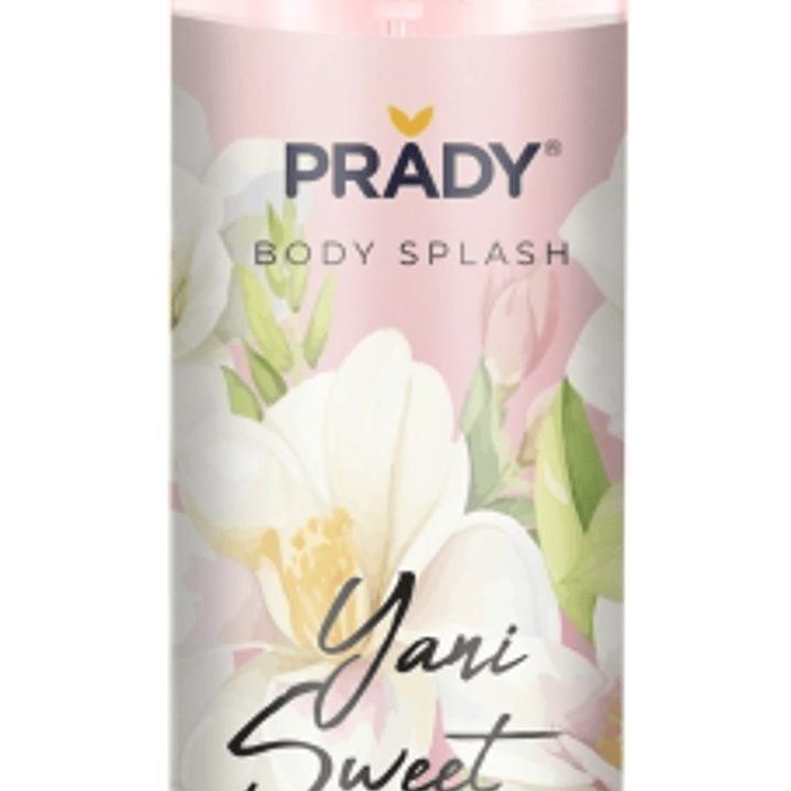 Prady Body Splash Yani Sweet - Frasco de 250 ml - Spray Pulverizador 1