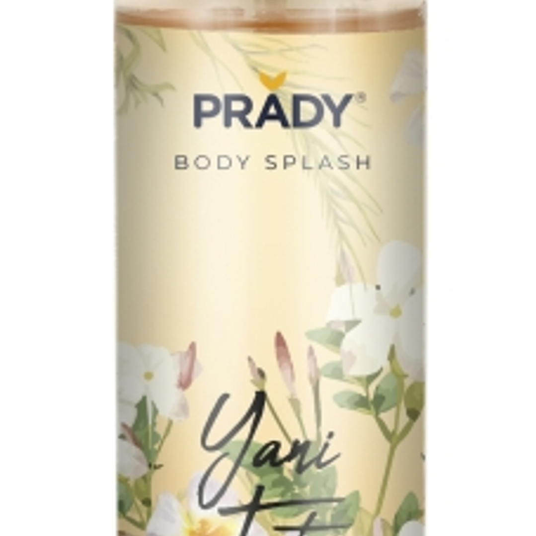 Prady Body Splash Yani Tatus - Frasco de 250 ml - Spray Pulverizador 1
