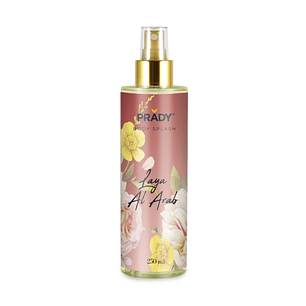 Prady Body Splash Laya Al Arab - Frasco de 250 ml - Spray Pulverizador