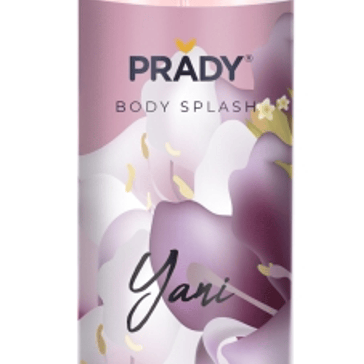 Prady Body Splash Yani - Frasco de 250 ml - Spray Pulverizador 1