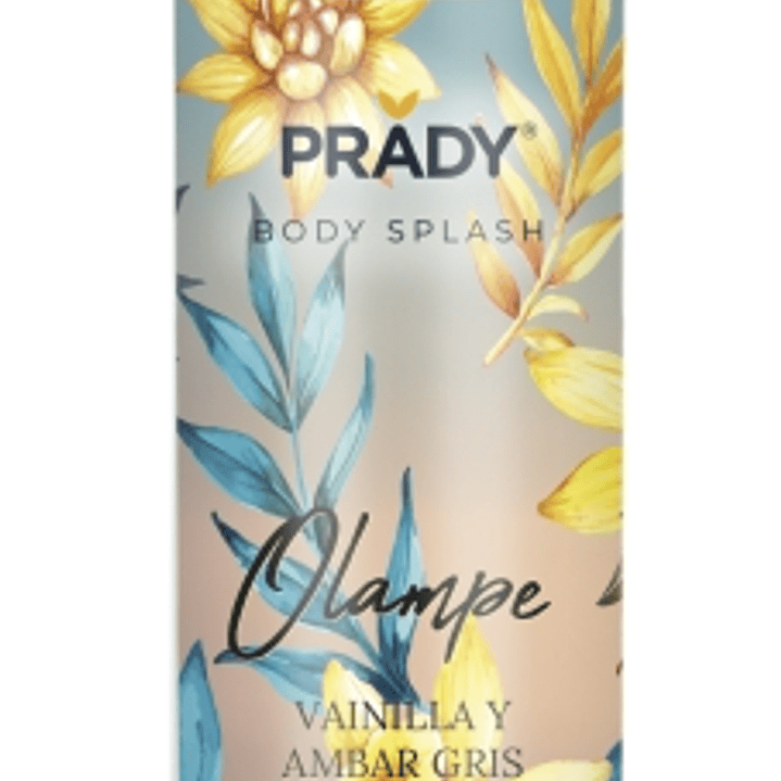 Prady Body Splash Olampe - Frasco de 250 ml - Spray Pulverizador 1