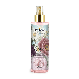 Prady Body Splash Crazy - Frasco de 250 ml - Spray Pulverizador