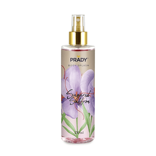 Prady Body Splash Sugared Saffron - Frasco de 250 ml - Spray Pulverizador