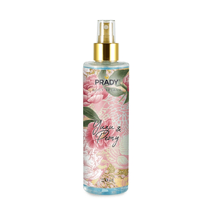 Prady Body Splash Yuzu & Peony - Frasco de 250 ml - Spray Pulverizador