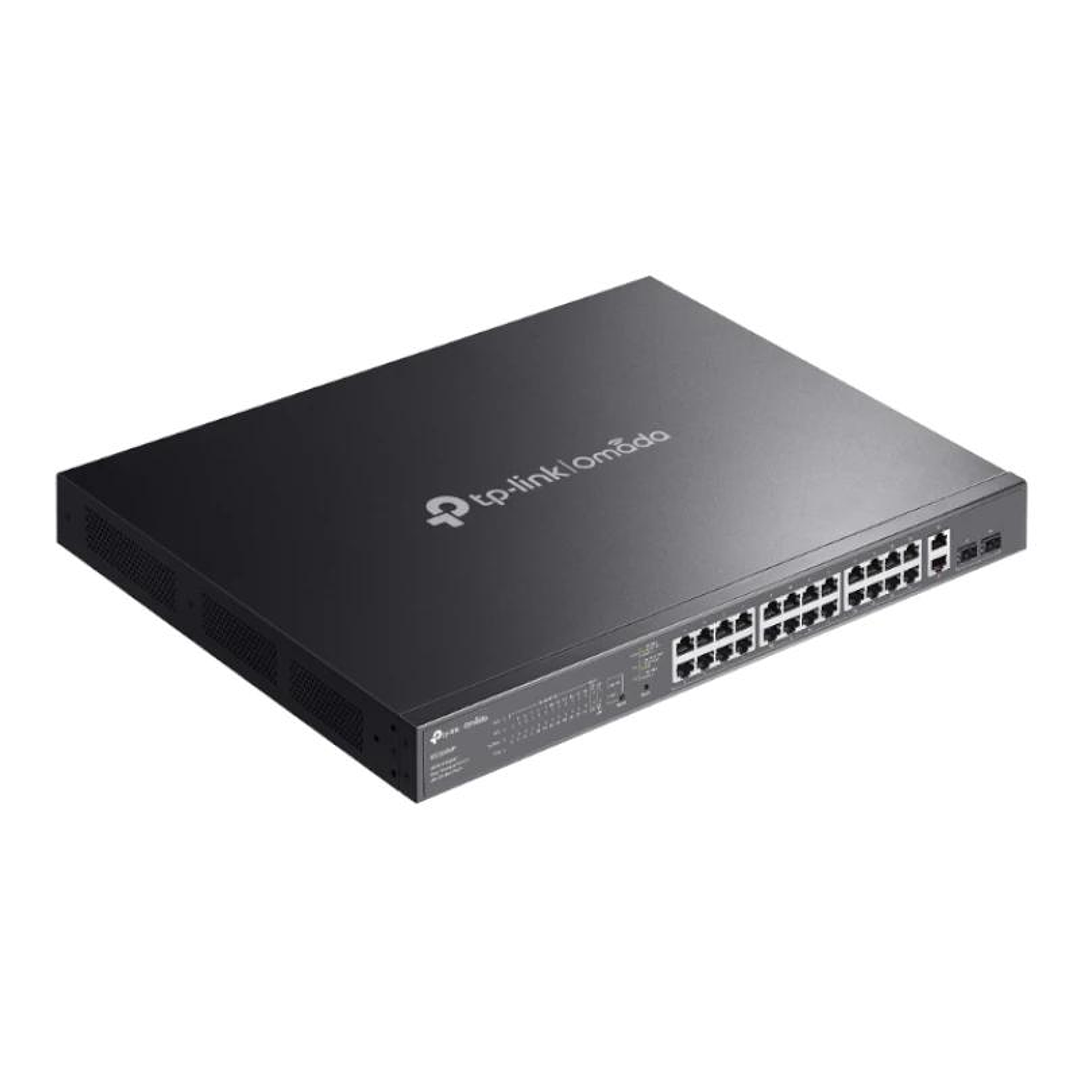 TP-Link ES228GMP Switch 24xPoE+ 2xGb 2xSFP 384W 4