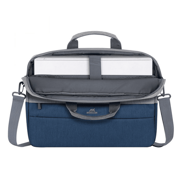 RIVACASE 7532 Grey/blue Prater Maletín 15,6