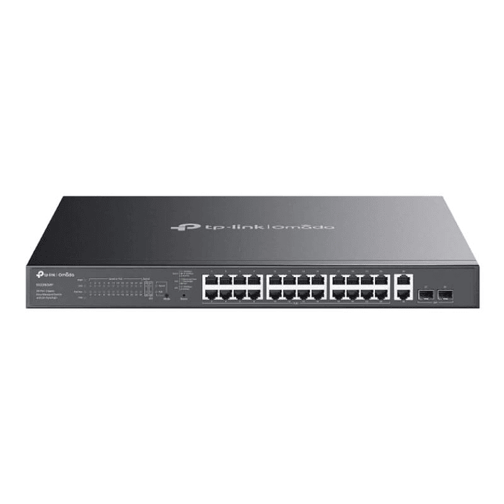 TP-Link ES228GMP Switch 24xPoE+ 2xGb 2xSFP 384W 1
