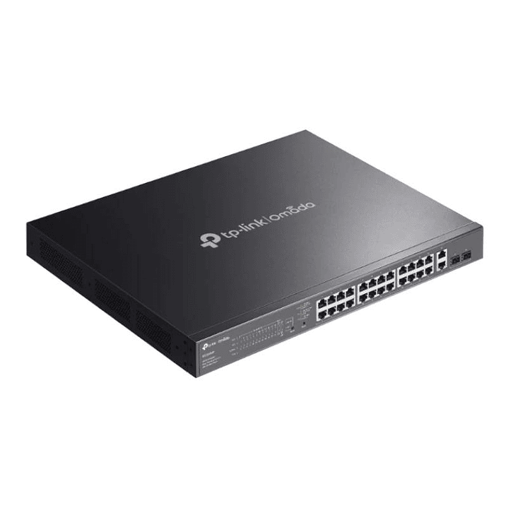 TP-Link ES228GMP Switch 24xPoE+ 2xGb 2xSFP 384W 4