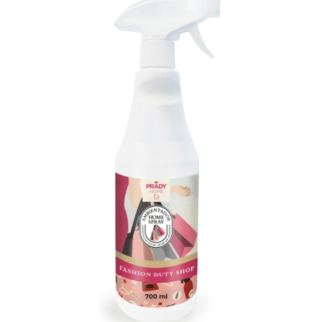 Prady Ambientador Home Spray Fashion Duty Shop - Frasco de 700 ml - Spray Pulverizador 1
