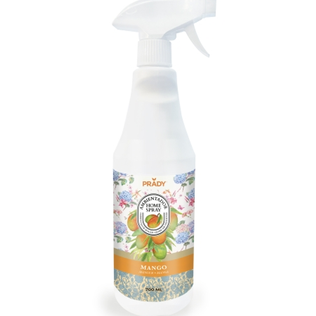 Prady Ambientador Home Spray Mango - Frasco de 700 ml - Spray Pulverizador 1