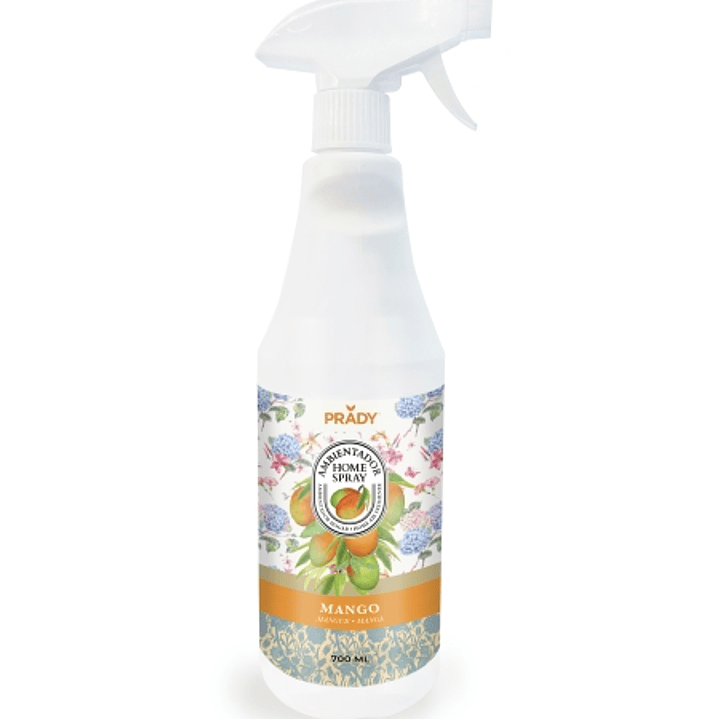 Prady Ambientador Home Spray Mango - Frasco de 700 ml - Spray Pulverizador 1